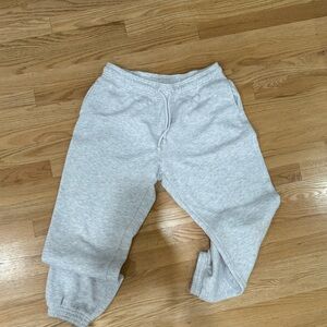 Oversized grey sweats
